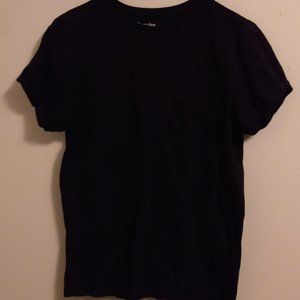 Basic Black T-shirt with Pocket
